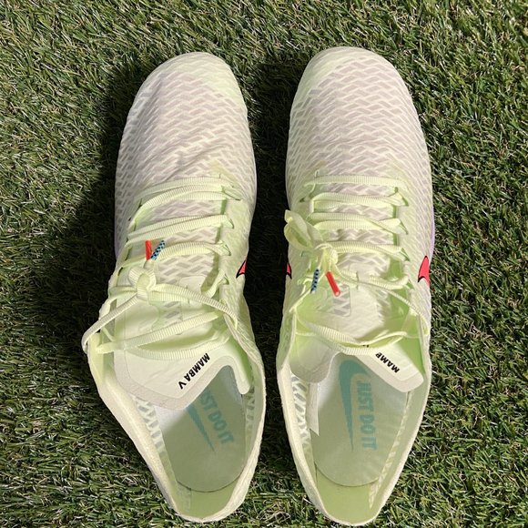 Nike Zoom Mamba V 5 Barely Volt Orange AJ1697-700 Track Spikes Shoes Men 11 NEW main image 5